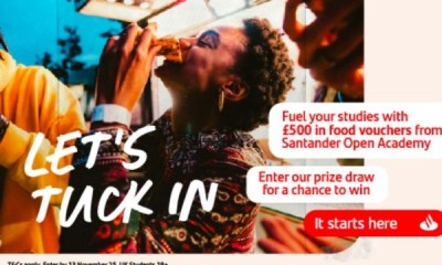 Free £500 Food Voucher from Santander