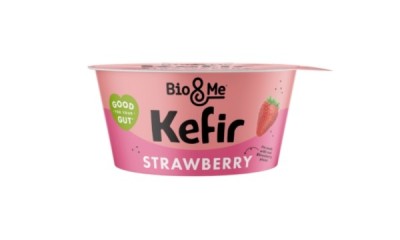 Free Bio&Me Strawberry Kefir Yoghurt