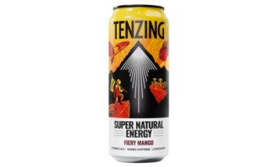 Free 500ml Can of Tenzing Natural Energy Fiery Mango