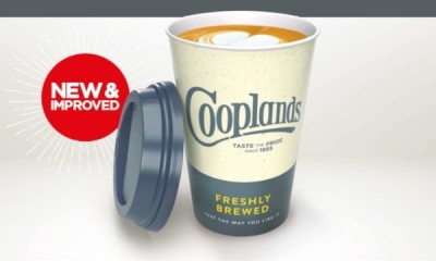 Free Coffee at Cooplands Bakery