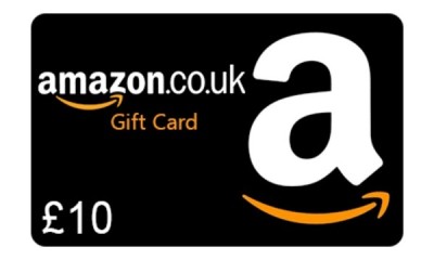 £10 Amazon Voucher (off your next shop)
