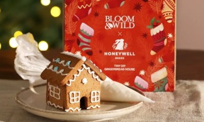 Free Gingerbread House from Bloom & Wild