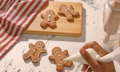 Free Gingerbread Men Baking Kit from Bloom & Wild