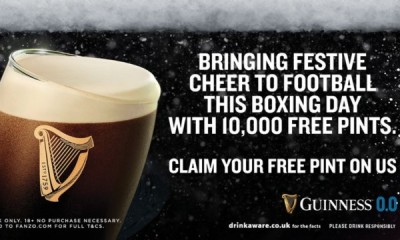 Free Guinness 0% (Boxing Day)