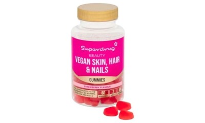 Free Superdrug Skin Hair & Nails Vegan Gummies 