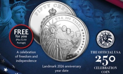 Free USA 250 Celebration Coin