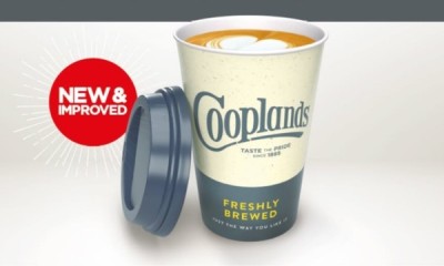 Free Coffee at Cooplands Bakery