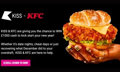 Win £1000 from KFC and Kiss