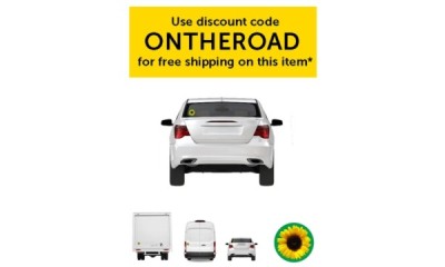 Free National Highways Sunflower Sticker