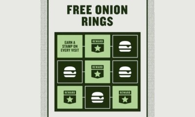 Free Onion Rings at Honest Burgers
