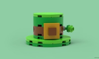 Free LEGO St Patrick's Day Hat