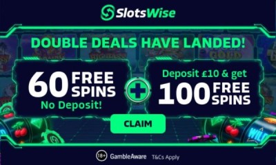 60 Free Spins + Deposit £10 Get 100 Free Spins