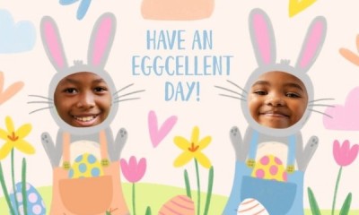 Free Moonpig Personalised Easter Card