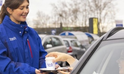 Free Hot Drink & Biscuit (Tesco)