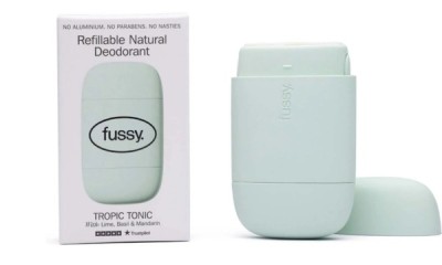 Free Fussy Refillable Deodorants (VOXi)