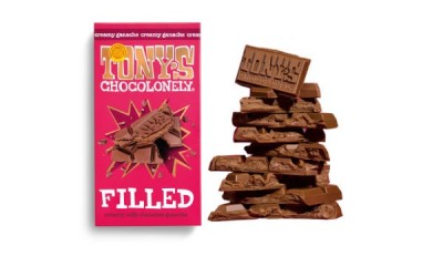 Free Tony's Chocolonely Filled Bars