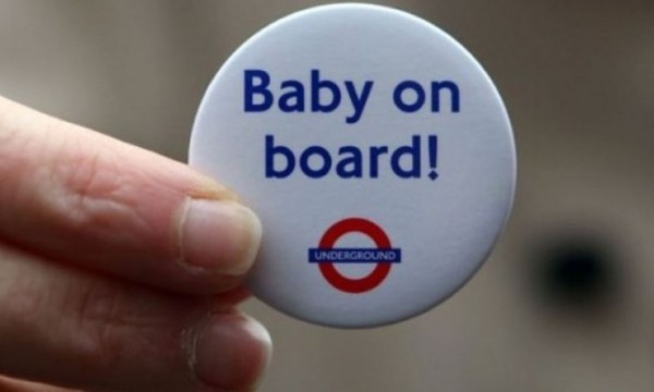 Free 'Baby on Board' Badge (London)