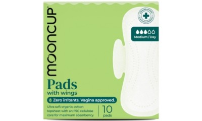 Free Mooncup Pads with Wings (Sainsbury's)