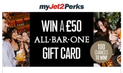 Free £50 All Bar One Gift Card
