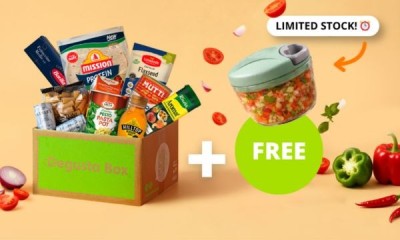 Free Vegetable Chopper With Snack Box