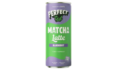 Free Perfect Ted Matcha Latte Blueberry