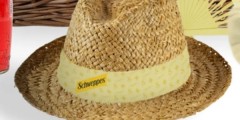 Free Schweppes Straw Hat