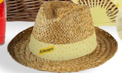 Free Schweppes Straw Hat