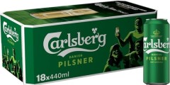 Free Carlsberg Beer 18-Pack