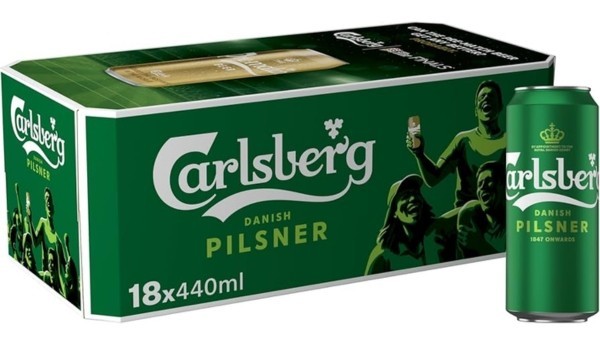 Free Carlsberg Beer 18-Pack