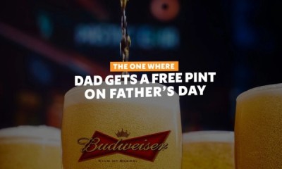 Free Budweiser at Frankie & Benny's