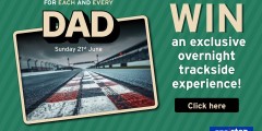 Win an Overnight Trackside Hotel Stay