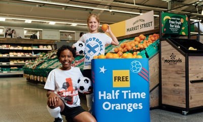Free Oranges at Morrisons