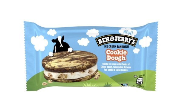 Free Ben & Jerry's Cookie Dough Ice Cream Sandwich