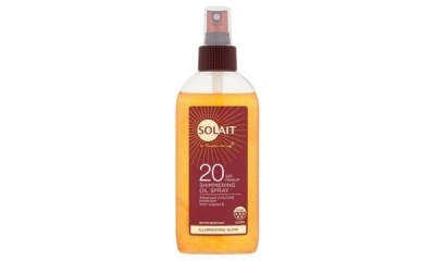 Free Solait Shimmering Oil Spray SPF20