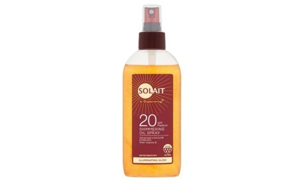 Free Solait Shimmering Oil Spray SPF20