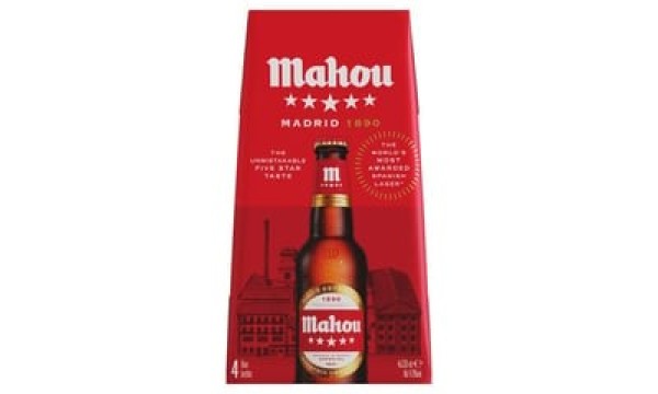 Free Mahou Beer Bottle