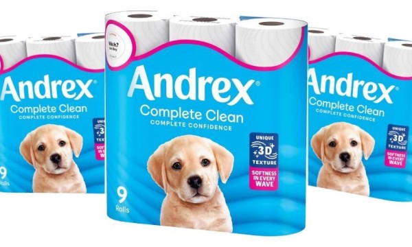 Free Andrex Toilet Roll 9-pack
