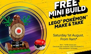 Free LEGO Pokémon Mini Build at Smyths Toys