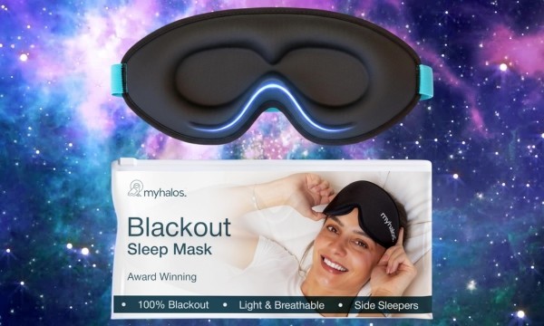 Win a MyHalos 100% Blackout Sleep Mask