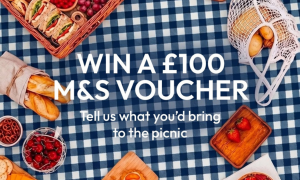 Win a £100 M&S Voucher