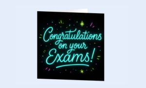 Free Moonpig Exam Results Card