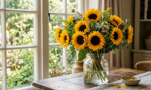 Free Sunflower Bouquet