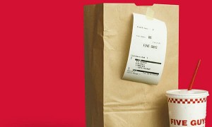 Free Five Guys Burger on National Burger Day
