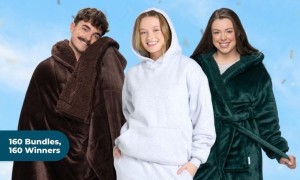 Win 1 of 160 Oodie Blanket Hoodies