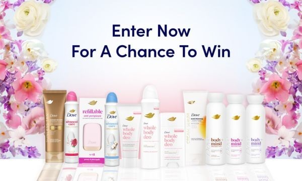 Win a Dove Bundle and £500 Spa Day Voucher