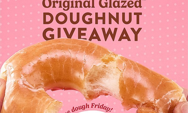 Free Krispy Kreme Doughnut - 20,000 Available!