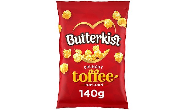 Free Butterkist Crunchy Toffee Popcorn