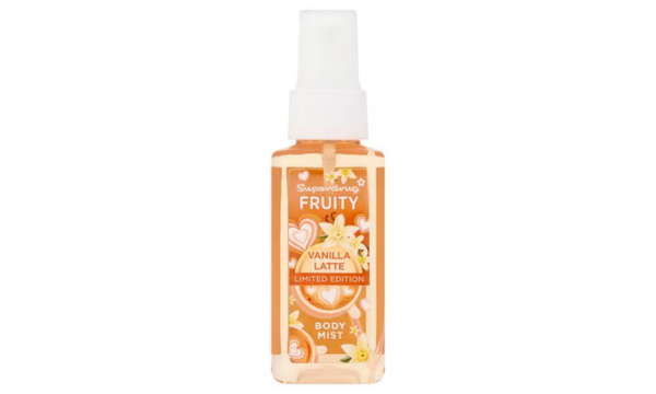Free Superdrug Fruity Vanilla Latte Body Mist & Scrub
