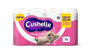 Free Cushelle Simply Soft Toilet Rolls