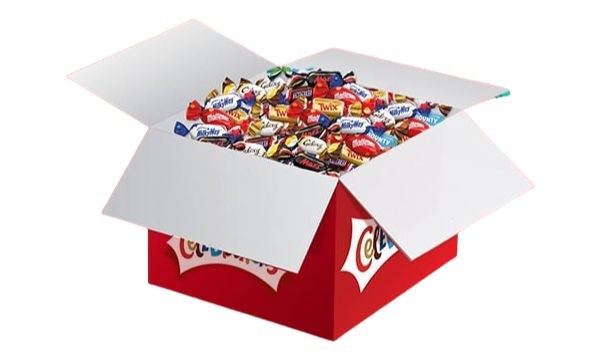 Free 2.4kg Celebrations Box